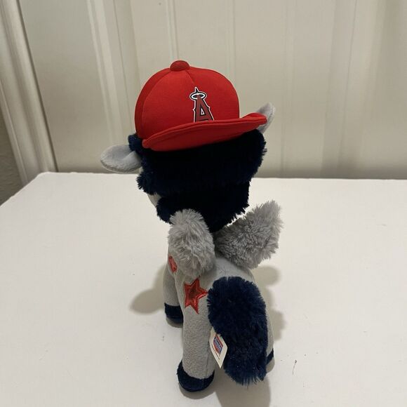 TOKIDOKI LOS ANGELES ANGELS UNICORNO MASCOT PLUSH 8" 2014 Stuffed Toy Bleachers - Picture 3 of 10